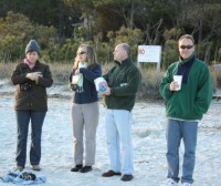 Cocktails on the beach